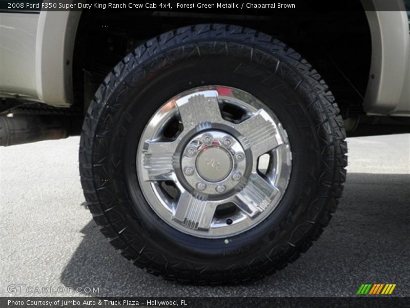  2008 F350 Super Duty King Ranch Crew Cab 4x4 Wheel