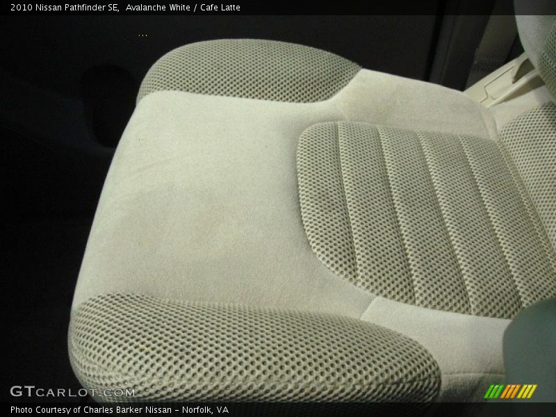 Avalanche White / Cafe Latte 2010 Nissan Pathfinder SE