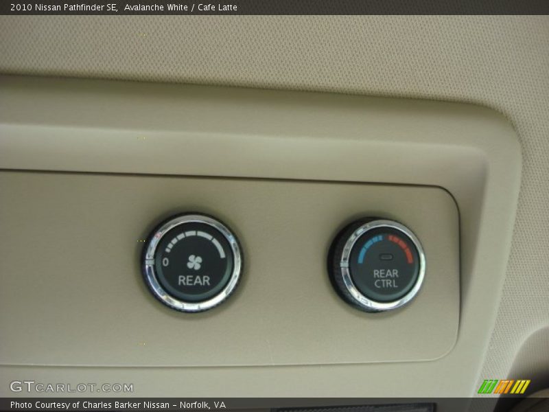Avalanche White / Cafe Latte 2010 Nissan Pathfinder SE
