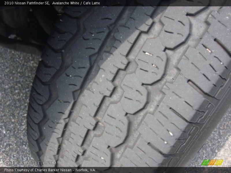 Avalanche White / Cafe Latte 2010 Nissan Pathfinder SE