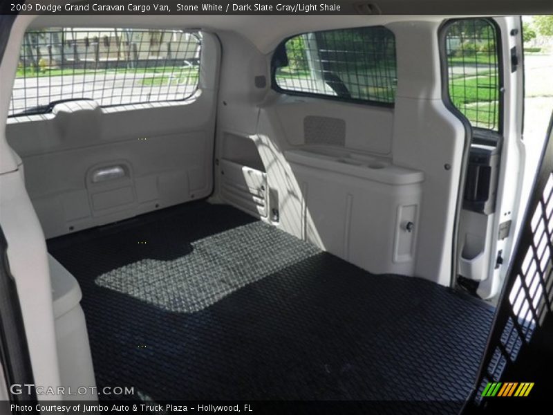 Stone White / Dark Slate Gray/Light Shale 2009 Dodge Grand Caravan Cargo Van