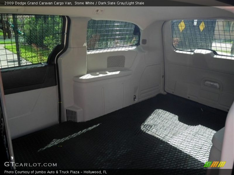 Stone White / Dark Slate Gray/Light Shale 2009 Dodge Grand Caravan Cargo Van