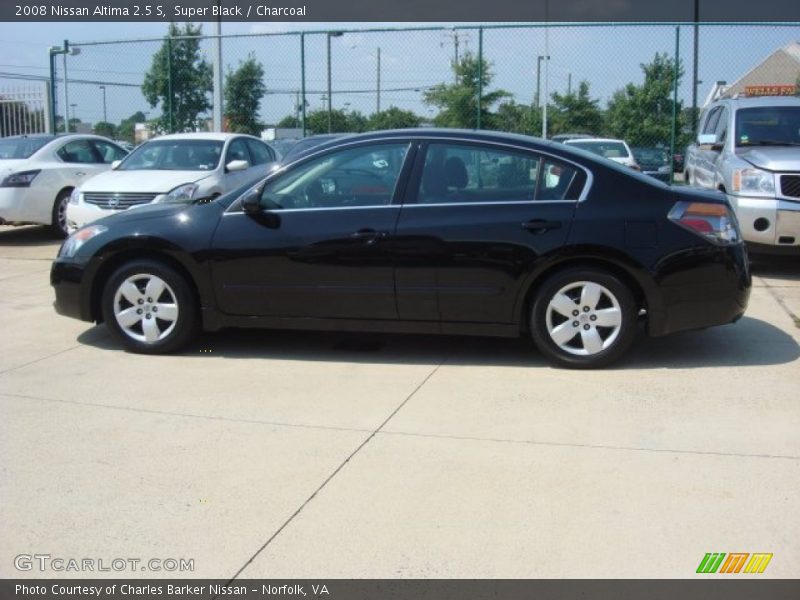 Super Black / Charcoal 2008 Nissan Altima 2.5 S