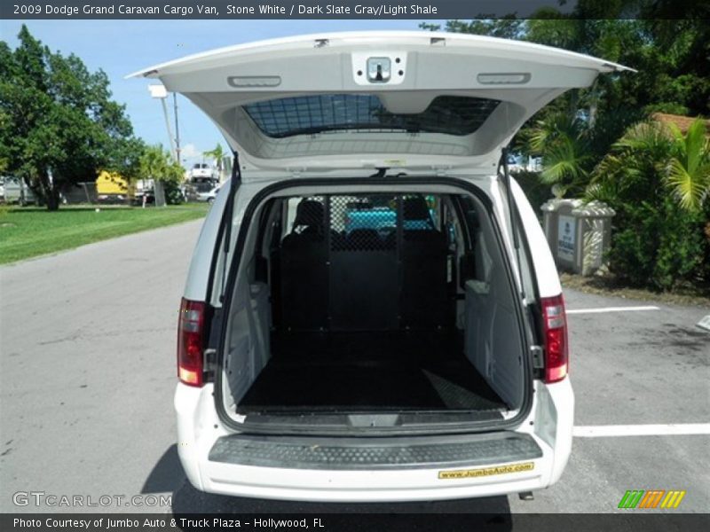 Stone White / Dark Slate Gray/Light Shale 2009 Dodge Grand Caravan Cargo Van