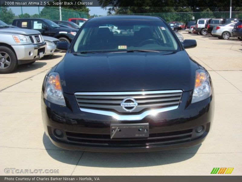 Super Black / Charcoal 2008 Nissan Altima 2.5 S