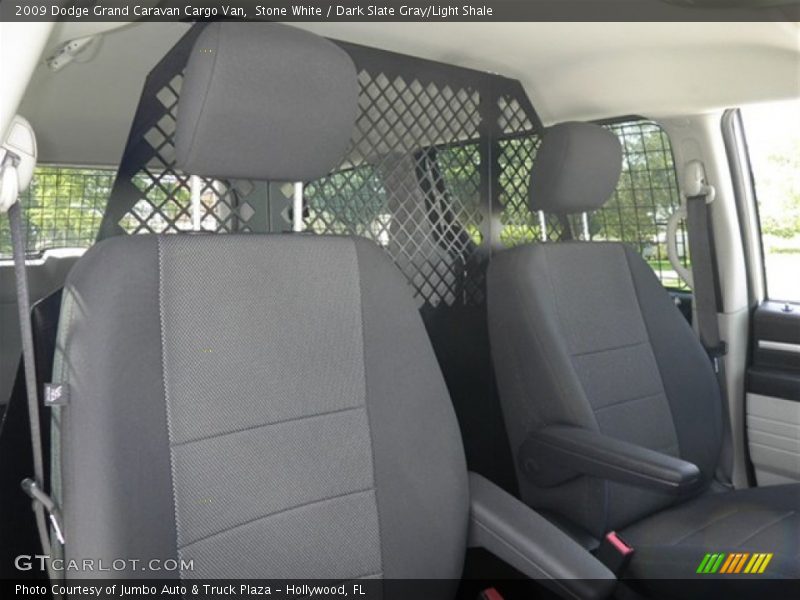 Stone White / Dark Slate Gray/Light Shale 2009 Dodge Grand Caravan Cargo Van
