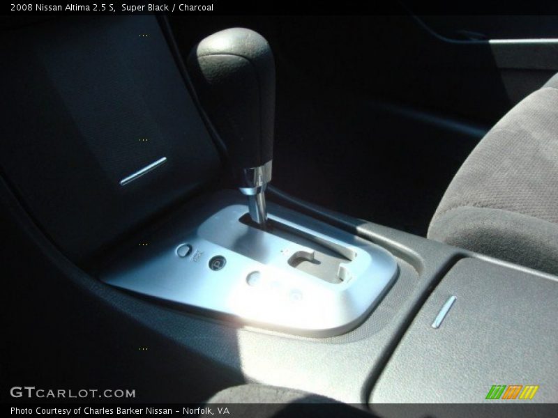 Super Black / Charcoal 2008 Nissan Altima 2.5 S