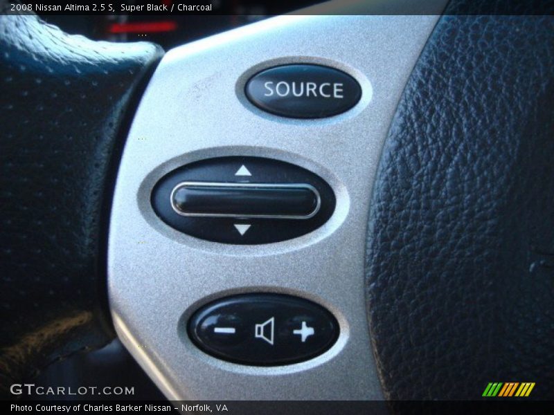 Super Black / Charcoal 2008 Nissan Altima 2.5 S
