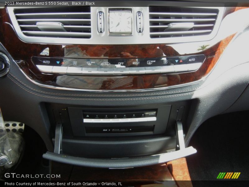 Black / Black 2013 Mercedes-Benz S 550 Sedan