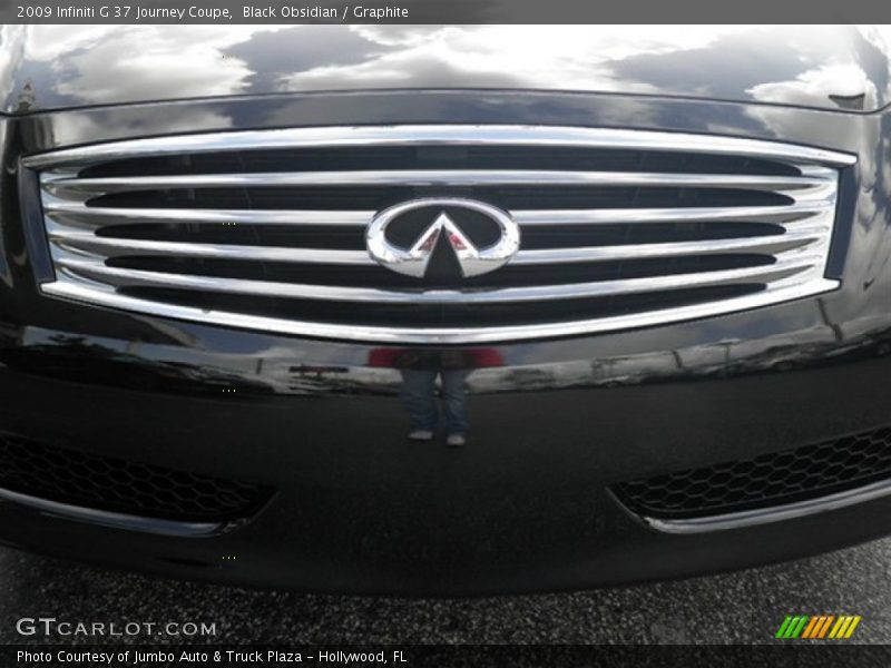 Black Obsidian / Graphite 2009 Infiniti G 37 Journey Coupe
