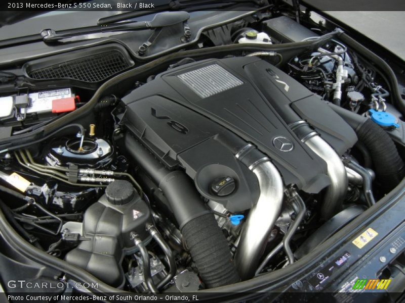 Black / Black 2013 Mercedes-Benz S 550 Sedan