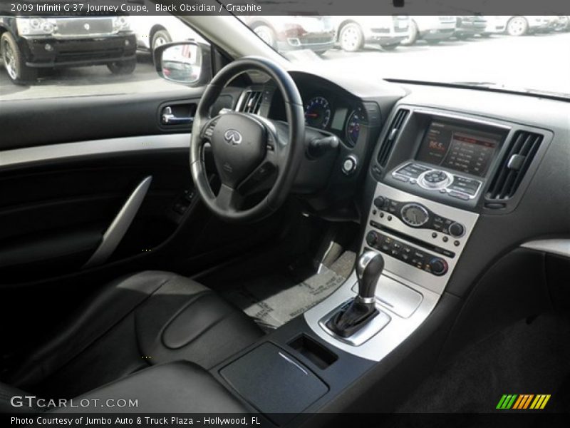 Black Obsidian / Graphite 2009 Infiniti G 37 Journey Coupe