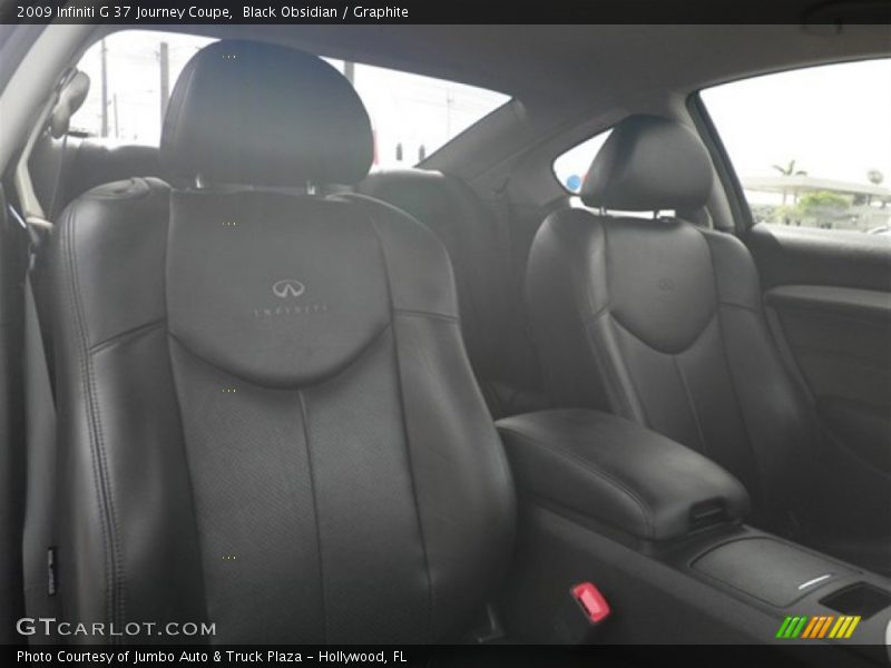 Black Obsidian / Graphite 2009 Infiniti G 37 Journey Coupe