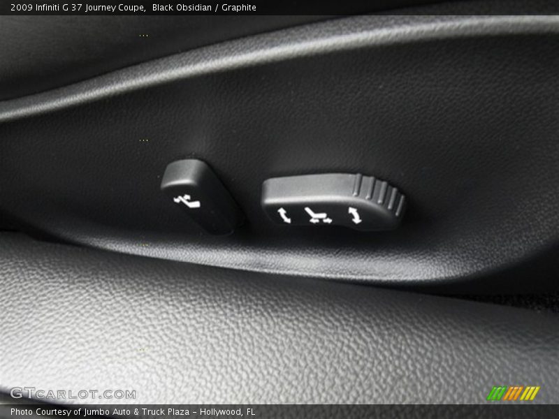 Black Obsidian / Graphite 2009 Infiniti G 37 Journey Coupe