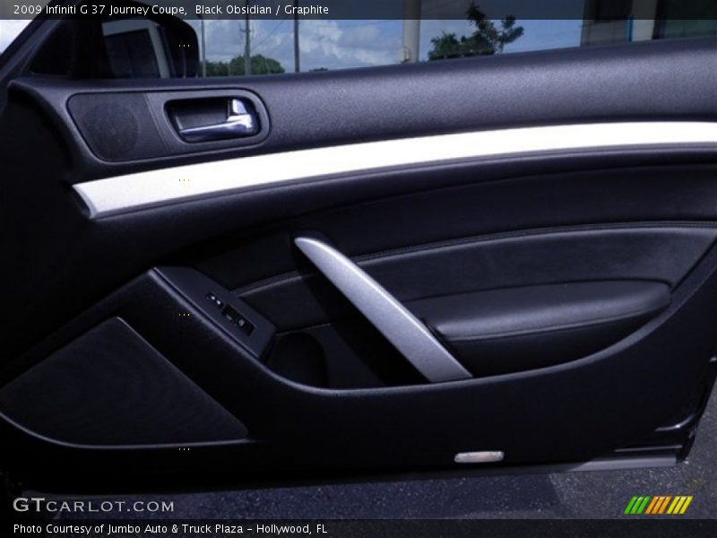 Black Obsidian / Graphite 2009 Infiniti G 37 Journey Coupe