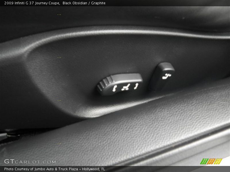 Black Obsidian / Graphite 2009 Infiniti G 37 Journey Coupe