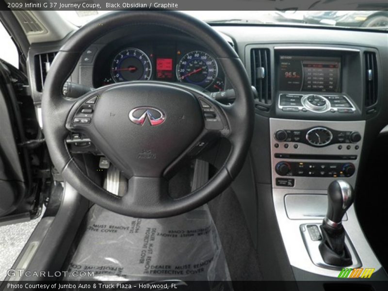 Black Obsidian / Graphite 2009 Infiniti G 37 Journey Coupe