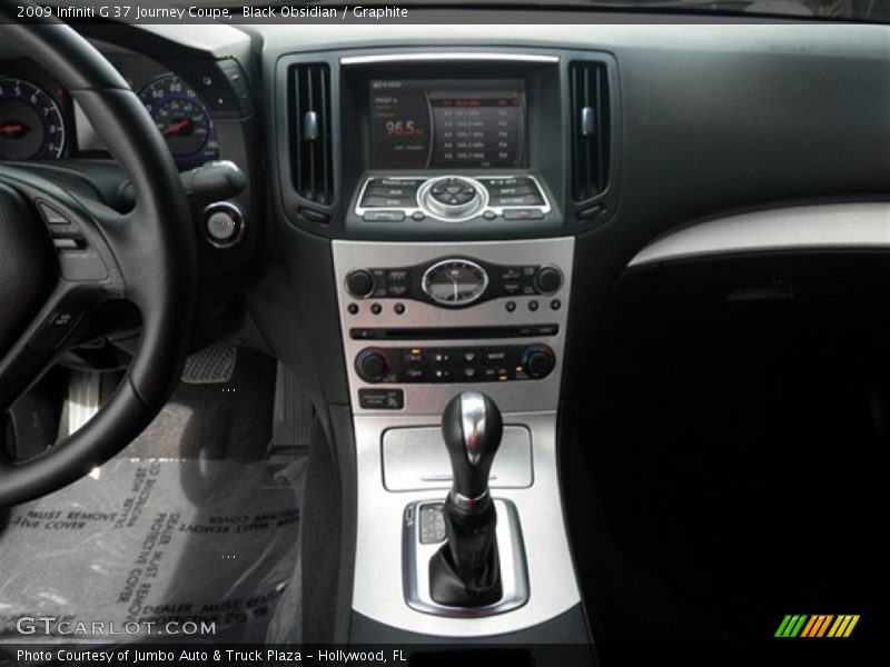 Black Obsidian / Graphite 2009 Infiniti G 37 Journey Coupe