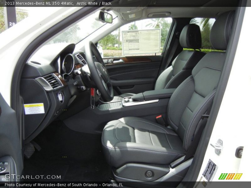  2013 ML 350 4Matic Black Interior