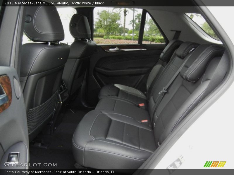 Rear Seat of 2013 ML 350 4Matic