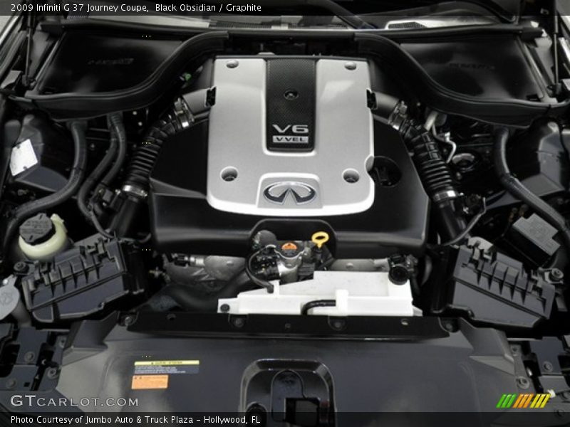 Black Obsidian / Graphite 2009 Infiniti G 37 Journey Coupe