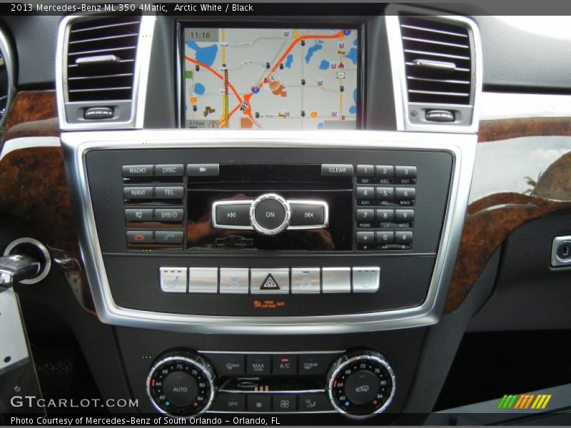 Controls of 2013 ML 350 4Matic