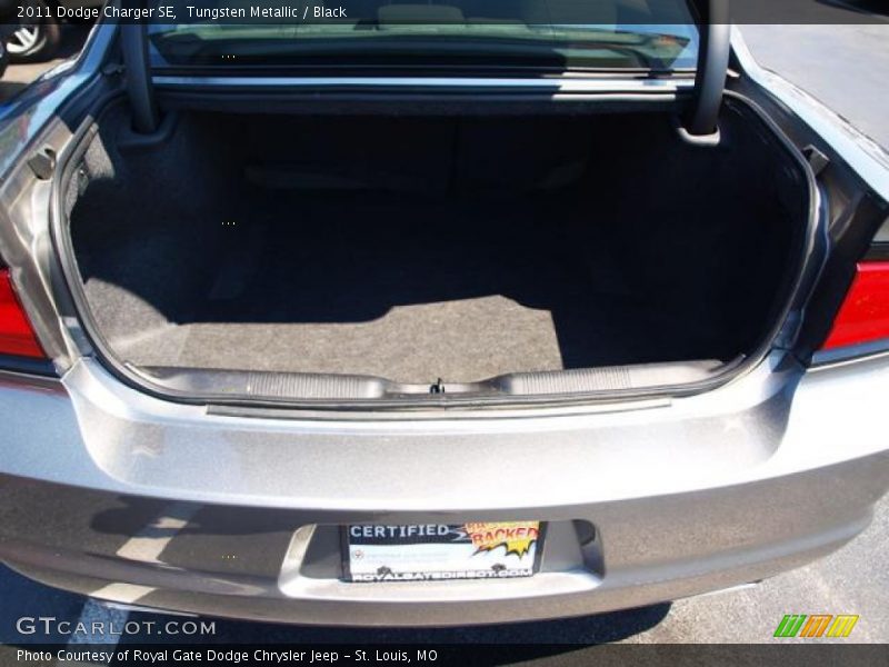 Tungsten Metallic / Black 2011 Dodge Charger SE