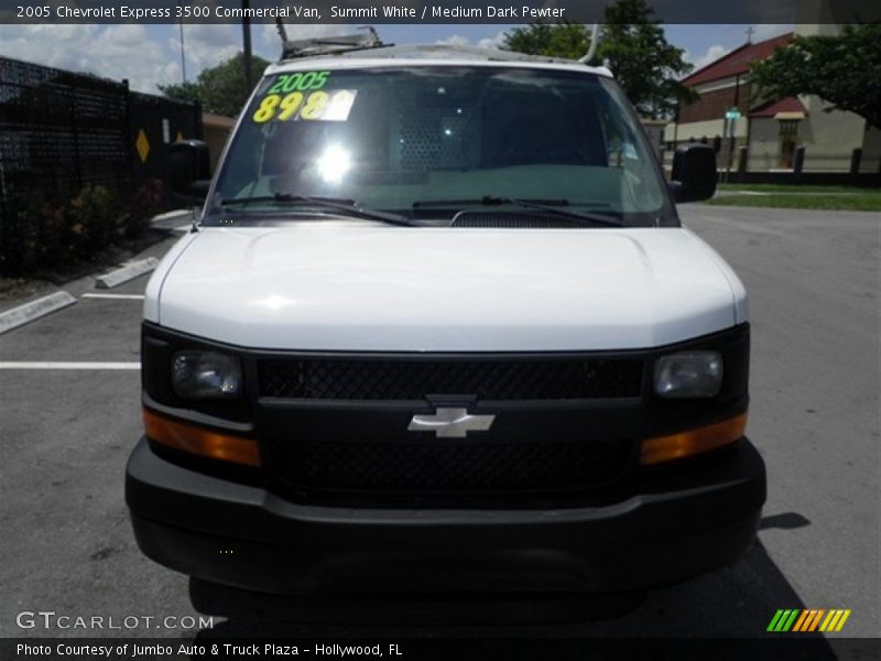 Summit White / Medium Dark Pewter 2005 Chevrolet Express 3500 Commercial Van