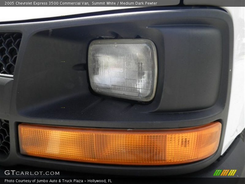 Summit White / Medium Dark Pewter 2005 Chevrolet Express 3500 Commercial Van