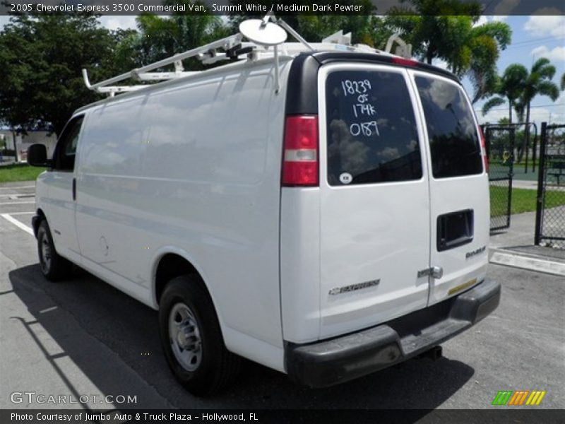 Summit White / Medium Dark Pewter 2005 Chevrolet Express 3500 Commercial Van