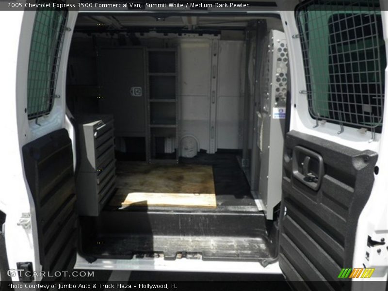 Summit White / Medium Dark Pewter 2005 Chevrolet Express 3500 Commercial Van