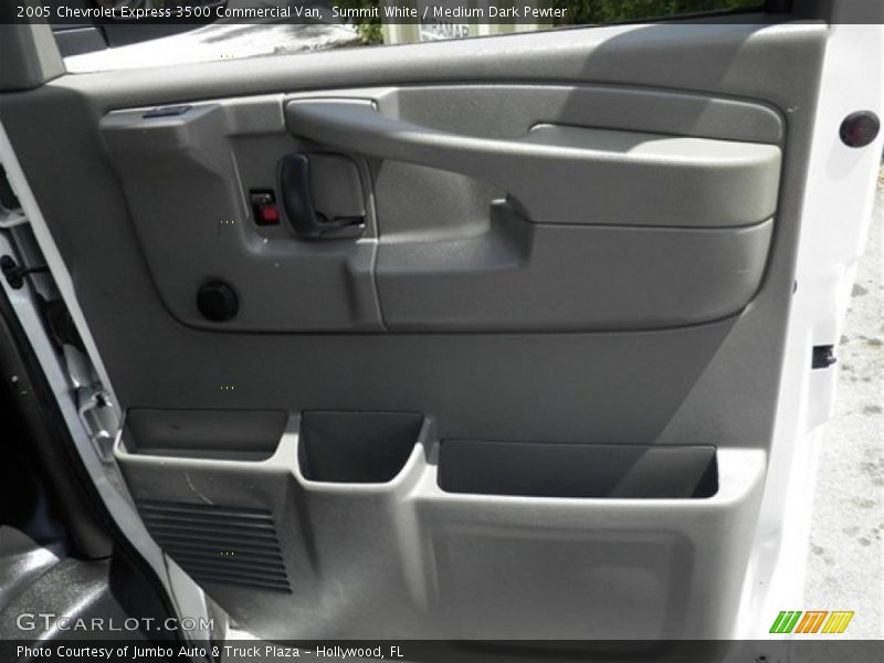Summit White / Medium Dark Pewter 2005 Chevrolet Express 3500 Commercial Van