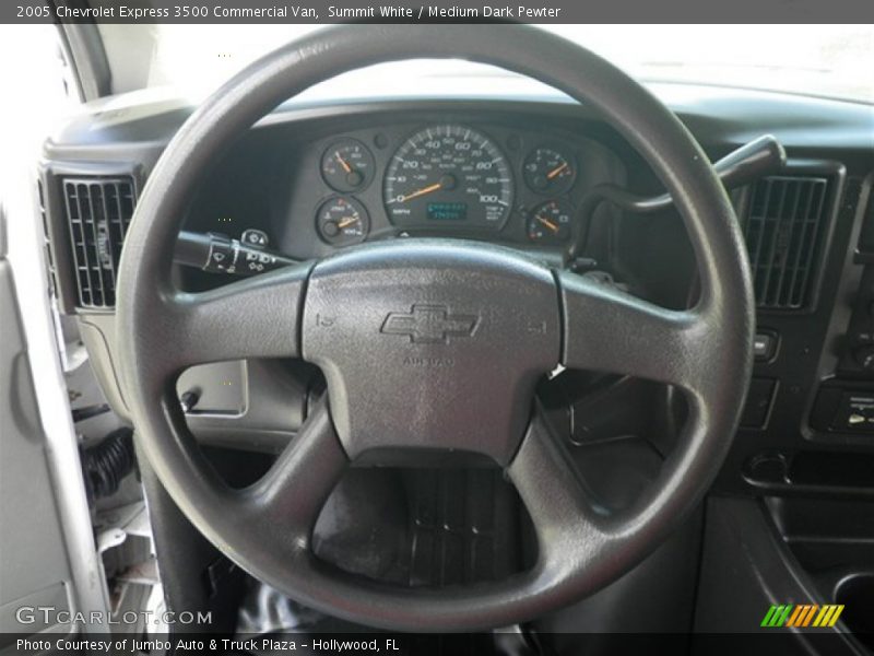 Summit White / Medium Dark Pewter 2005 Chevrolet Express 3500 Commercial Van