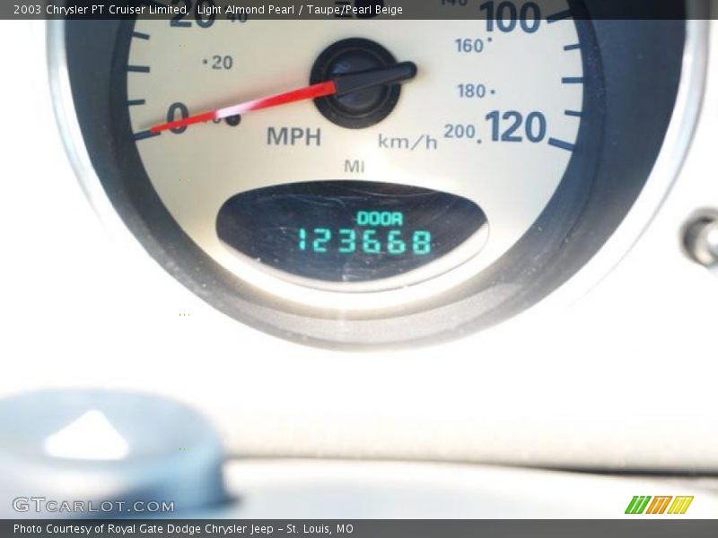 Light Almond Pearl / Taupe/Pearl Beige 2003 Chrysler PT Cruiser Limited