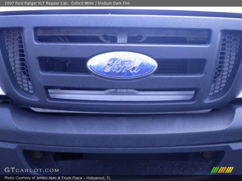 Oxford White / Medium Dark Flint 2007 Ford Ranger XLT Regular Cab