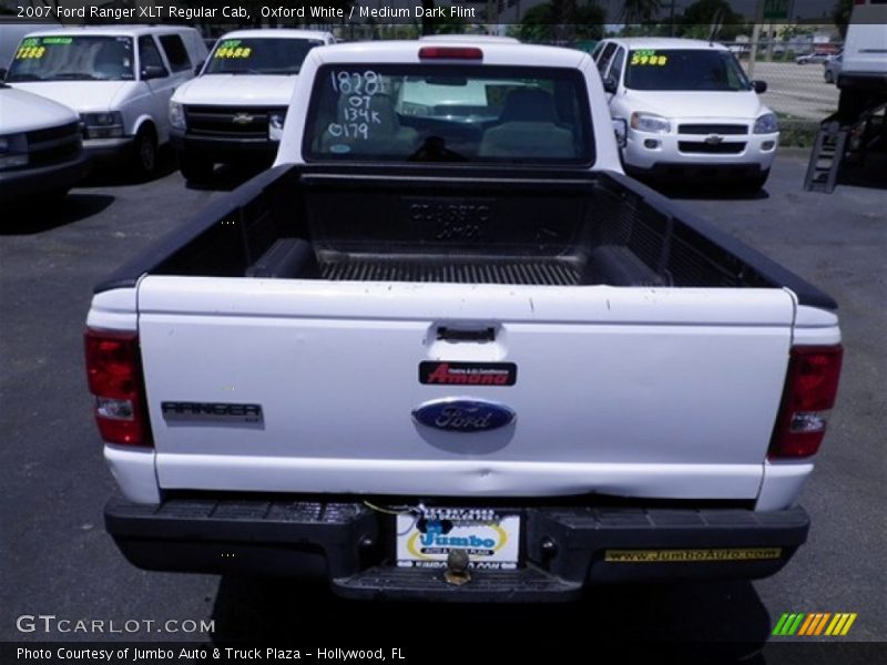 Oxford White / Medium Dark Flint 2007 Ford Ranger XLT Regular Cab