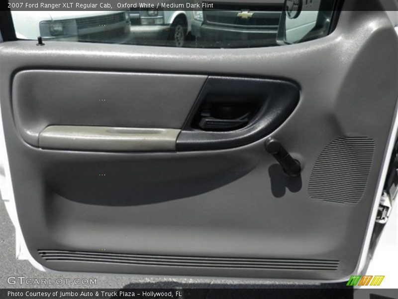 Oxford White / Medium Dark Flint 2007 Ford Ranger XLT Regular Cab