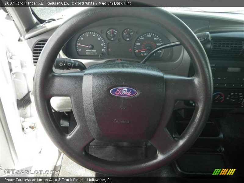 Oxford White / Medium Dark Flint 2007 Ford Ranger XLT Regular Cab