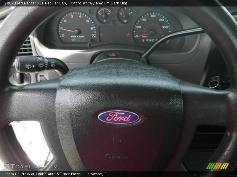 Oxford White / Medium Dark Flint 2007 Ford Ranger XLT Regular Cab