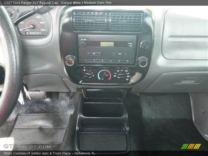 Oxford White / Medium Dark Flint 2007 Ford Ranger XLT Regular Cab