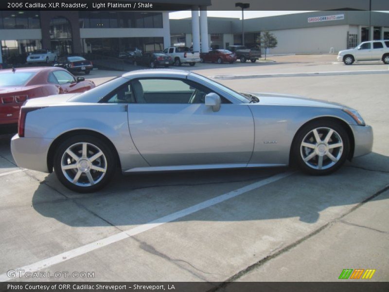 Light Platinum / Shale 2006 Cadillac XLR Roadster