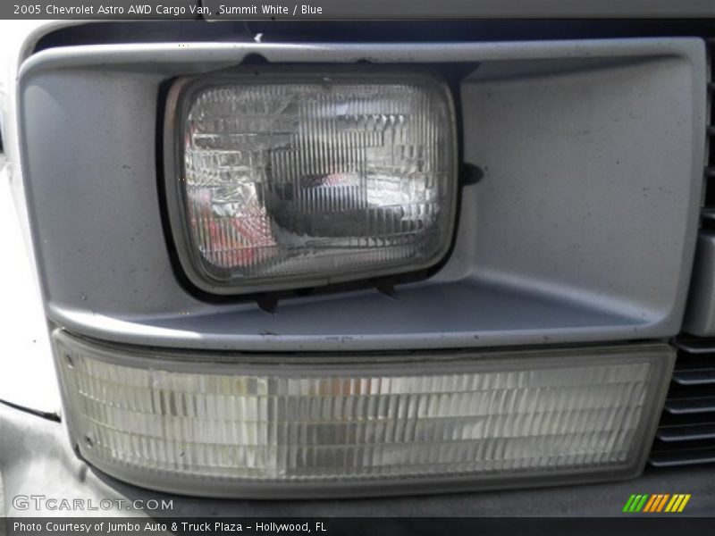 Summit White / Blue 2005 Chevrolet Astro AWD Cargo Van