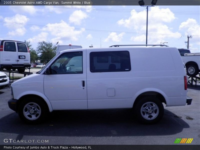 Summit White / Blue 2005 Chevrolet Astro AWD Cargo Van