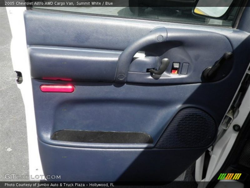 Summit White / Blue 2005 Chevrolet Astro AWD Cargo Van