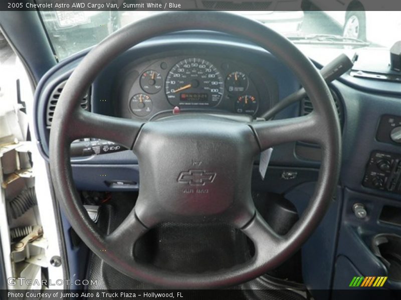  2005 Astro AWD Cargo Van Steering Wheel