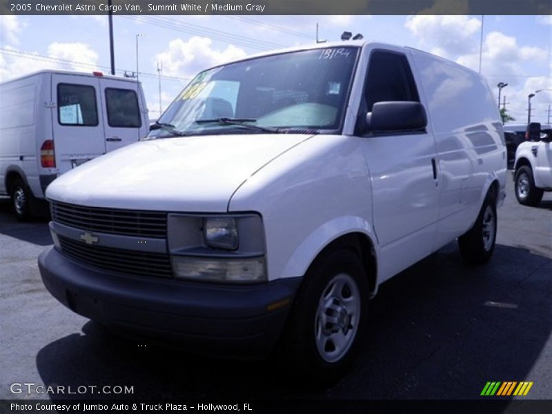 Summit White / Medium Gray 2005 Chevrolet Astro Cargo Van