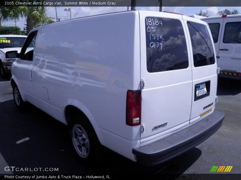 Summit White / Medium Gray 2005 Chevrolet Astro Cargo Van