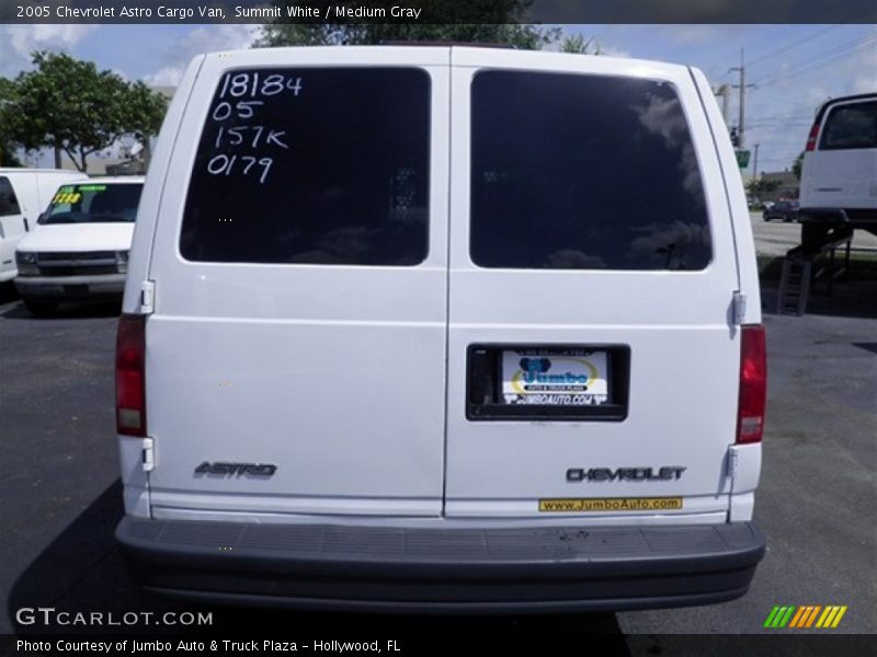 Summit White / Medium Gray 2005 Chevrolet Astro Cargo Van