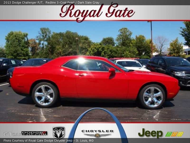 Redline 3-Coat Pearl / Dark Slate Gray 2013 Dodge Challenger R/T