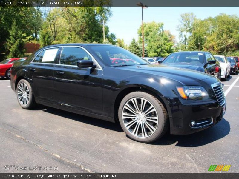 Gloss Black / Black 2013 Chrysler 300 S V8